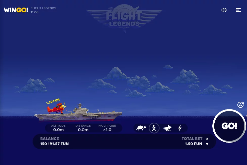 Flight Legends gambling game